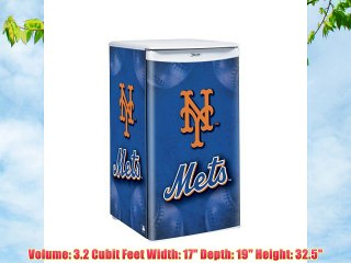 MLB New York Mets Counter Top Refrigerator