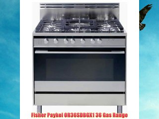 Fisher Paykel OR36SDBGX1 36 Gas Range