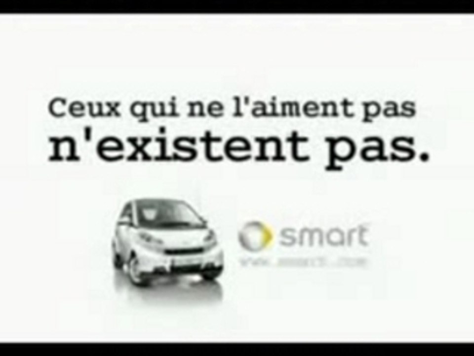 Nouvelle publicité SMART