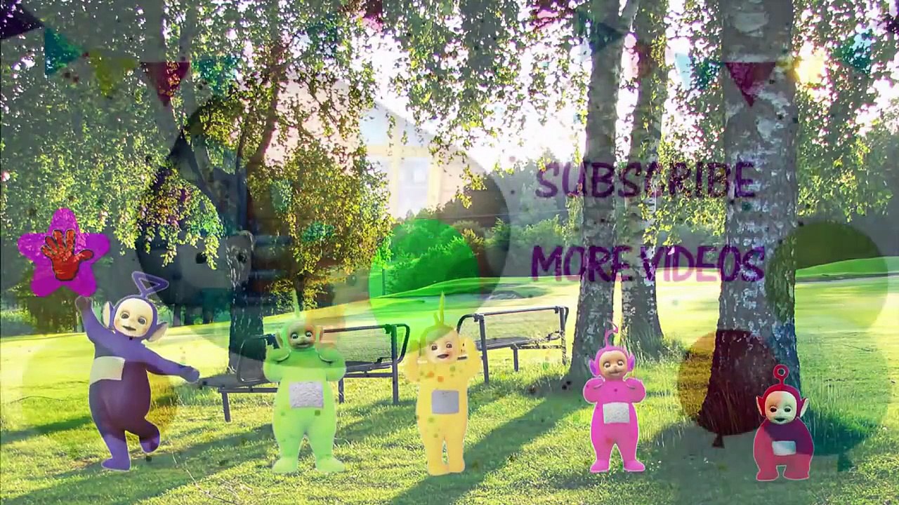 TELETUBBIES Finger Family Cartoon Animation Nursery Rhymes For Children