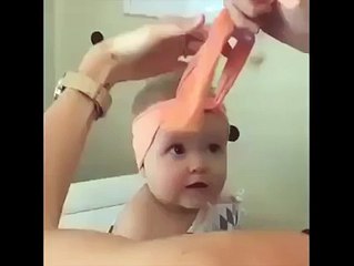 SHE MUST BE THE CUTEST BABY GIRL IN THE WORLD