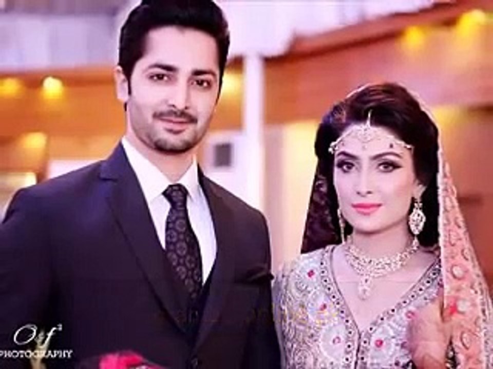 Aiza Khan and Danish Taimoor Walima Pictures