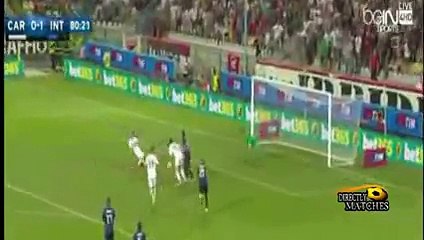Carpi vs Inter Milan 1-2 All Goals 2015