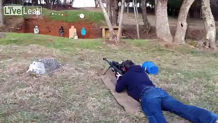 Racer-X Shoots The Barrett .50 Cal - HOLY SHIT!