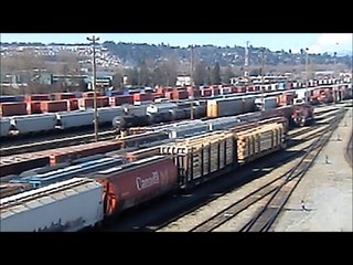 Rail fanning CP's Coquitlam yard