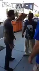 Guy Gets Put In His Place Outside Jui Jitsu Gym For Disrespecting A Woman!