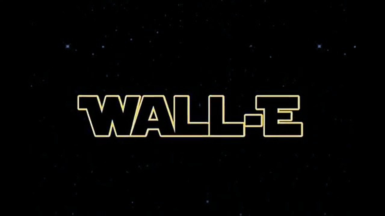 WALL-E Star Wars Opening Crawl