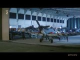 WW2 Battle Of Britain film scenes - R.A.F. vs WL - Spitfire,Hurricane,Ju87,He111 & Bf109 (Buchon)