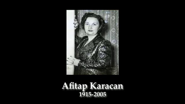 Afitap Karacan Bir gün görmese gönlüm seni arar bunalır