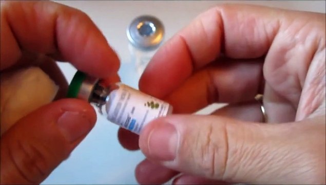 How I Mix hCG Injections - 5000iu hCG Vial