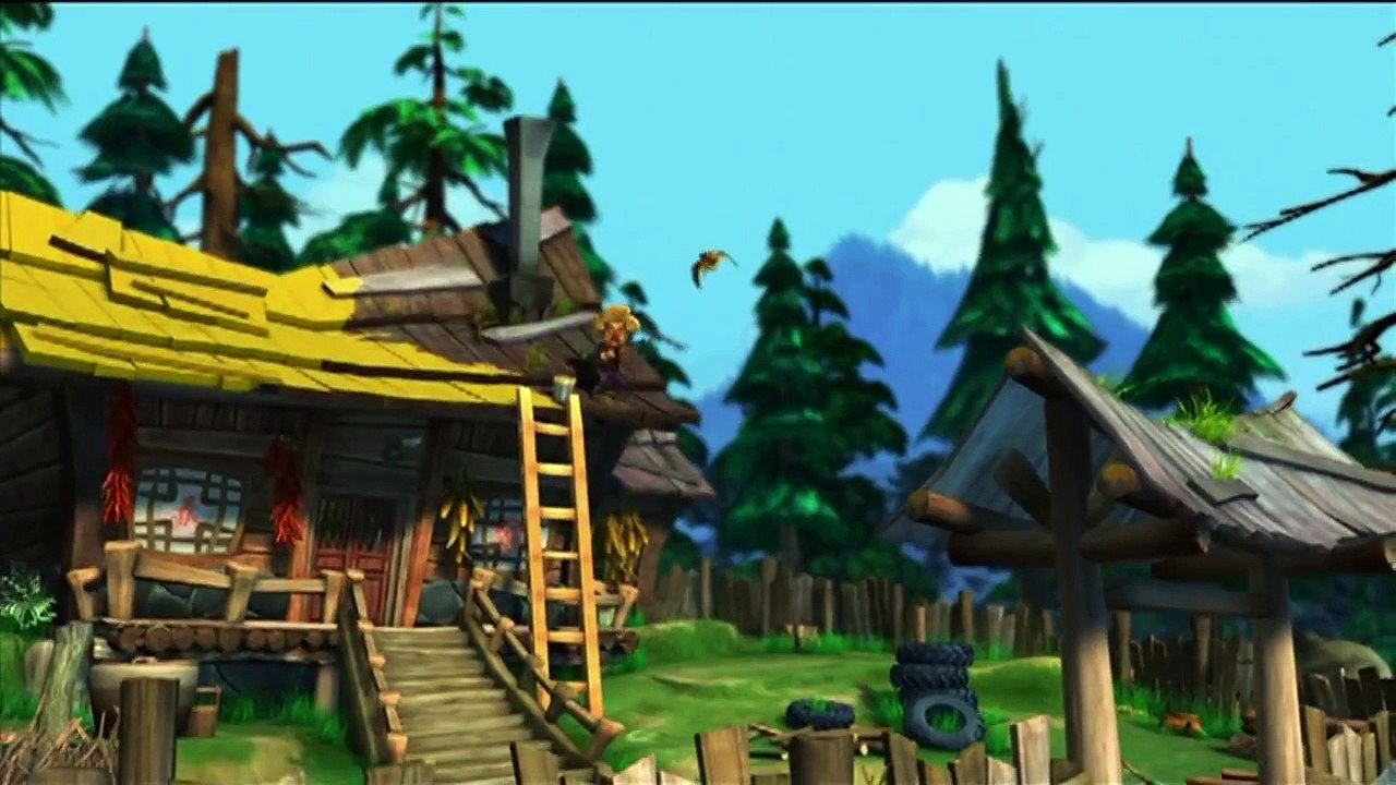 Boonie Bears - Episode 77(cartoon)/Wet Paint!.