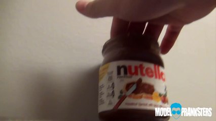 Nutella Bathroom Prank