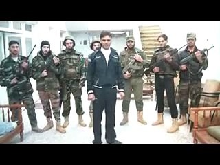 هدية أبو جعفر لبشار الاسد الكلب وقناة الدنيا 16 2 2012