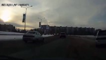 Russian Road Rager Takes Out An Innocent Door