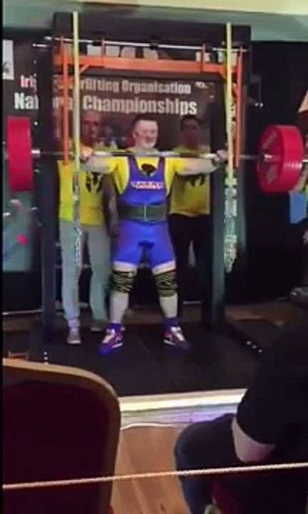 Squatter Rips Both His Quads Right From The Bone