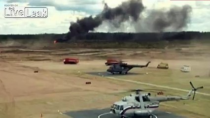 Military Helicopter Crashes Russia