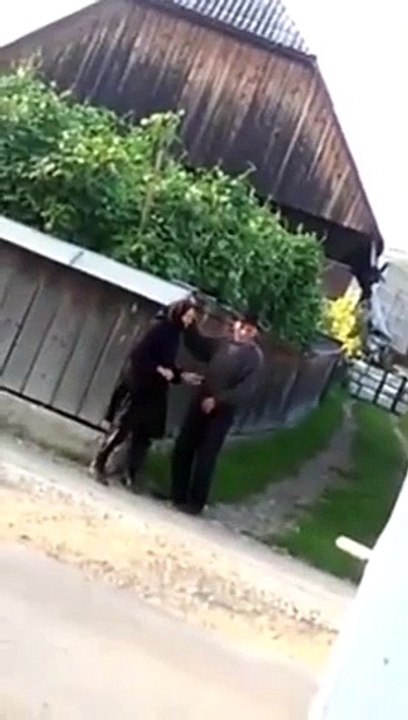 Horny Old Couple Need To Get A Room