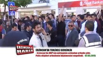Erzincan'da HDP'lilere Meydan Dayağı