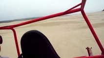 CLIMBING A 400 FOOT SAND DUNE GOING APESHIT WITH SKEETER IN OREGON SAND DUNES PARK FLORENCE OR