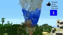 Minecraft devastating Tornados - Which One of these two Minecraft Tornadoes is the Coolest?