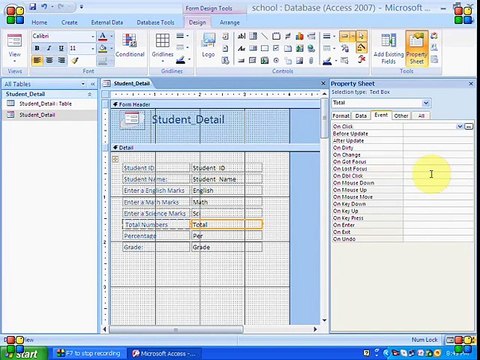 MS Access 2007 Part7 - Urdu Tutorial