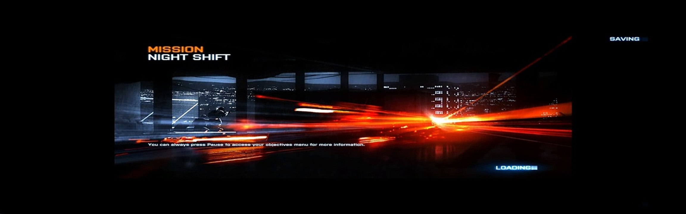 Battlefield 3: Night Shift Loading Screen