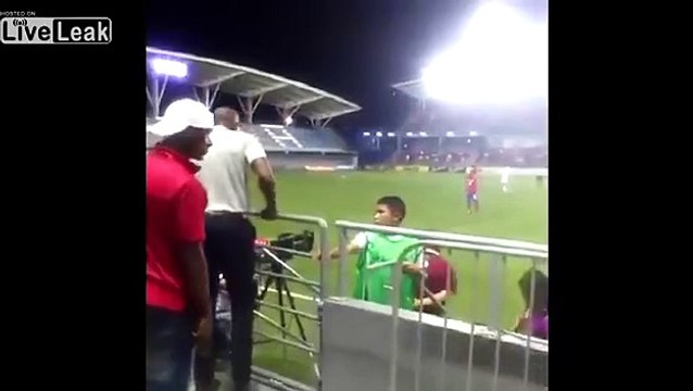 Coach Shoves Some Random Kid Then Throws Down