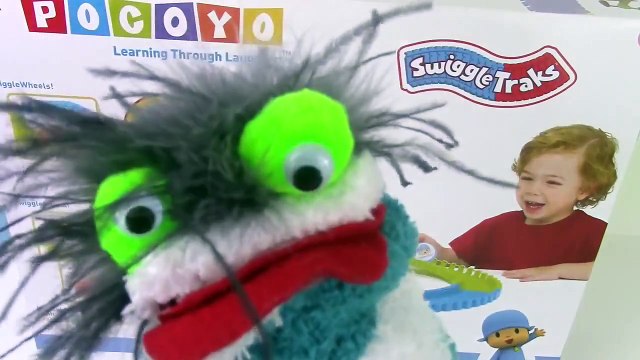 Pocoyo Swiggle Race Track Playset with Motorized Pocoyó Car Baby Toys by ToyCollector