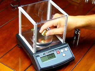 My Weigh i201 electronic scale calibration procedure