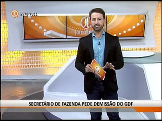 SECRETÁRIO DE FAZENDA PEDE DEMISSÃO DO GDF