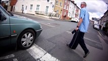 Cyclist vs Peugeot Dad: road rage takes a funny turn!