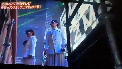 『27時間テレビ裏側』SMAP ノンストップLIVE前 終了後 裏側②時間SP希望 HD Version