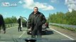 Don't Mess with Russian Riot Police. Road Rage