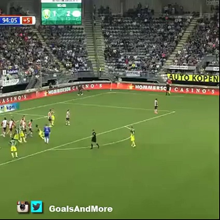 Goalkeeper Scores A 95th Minute Backheel Volley