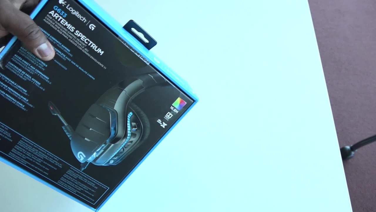 Logitech G633 Gaming Headset Unboxing