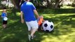 Dad Pisses ,Off His ,Boy With ,a Soccer Ball ,Not Once ,But Twice!