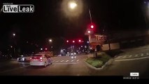 Northern Illinois University police officer speeds through town