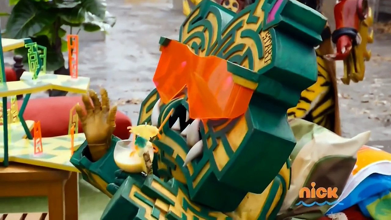 Power Rangers Dino Charge Episode 9 "When Logic Fails" - Riley escapes the Maze (1080p HD)