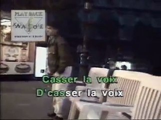 patrick bruel - casser la voix ( karaoké )