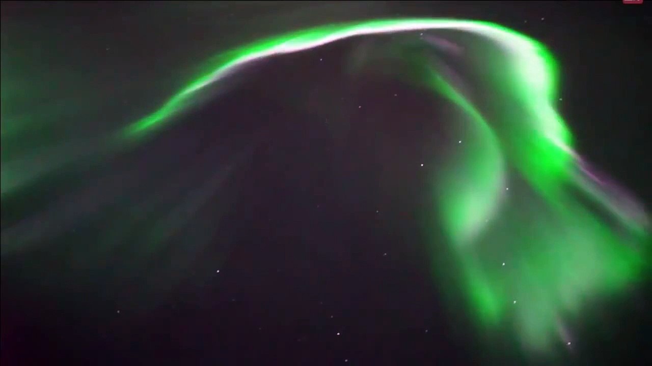 【オーロラ爆発の瞬間！】2015.1.27撮影 ウェザーニューズ Northern lights in Fairbanks, Alaska