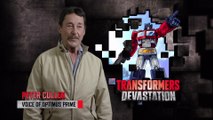 TRANSFORMERS: Devastation - Peter Cullen Gameplay Interview [1080p HD]