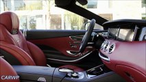 INTERIOR Mercedes-AMG S 63 Cabriolet 2017 4Matic AT7 5.5 V8 Biturbo 585 cv 91,8 mkgf 0-100 kmh 3,9 s @ 60 FPS