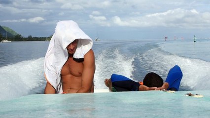 Jérémy Florès remercie Tahiti