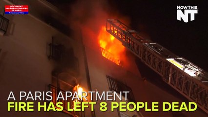 8 Dead In Paris Apartment Fire
