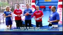 'Fox and Friends' Olympics: Basketball showdown - Co-hosts compete shooting hoops. For more info: Bi