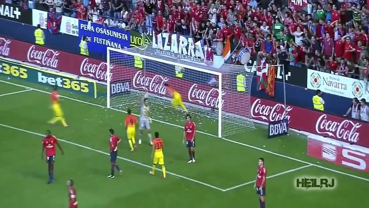 Lionel Messi  All 60 Goals in 2012-2013 HD English Commentaries