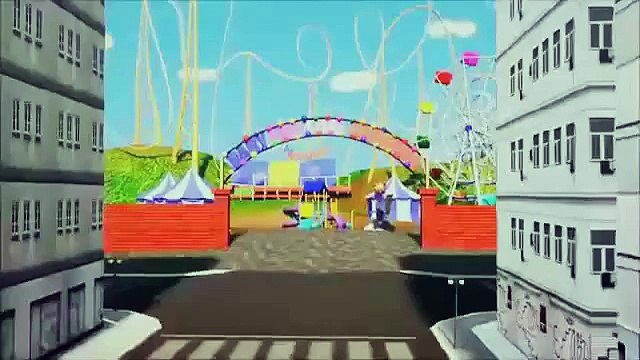 Kids Nursery Rhymes Wheels on the bus go round and round song Wheels on the bus