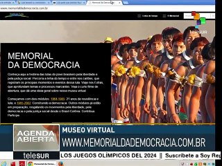 Brasil: Lula inaugura el museo virtual Memorial de la Democracia
