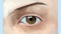 HOW TO DRAWING AND PAINTING SUPER REALISTIC EYE | SPEED PAINTING 720p Video Only