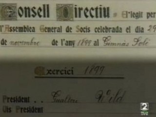 Gamper va fundar el Barça (29/11/1899)